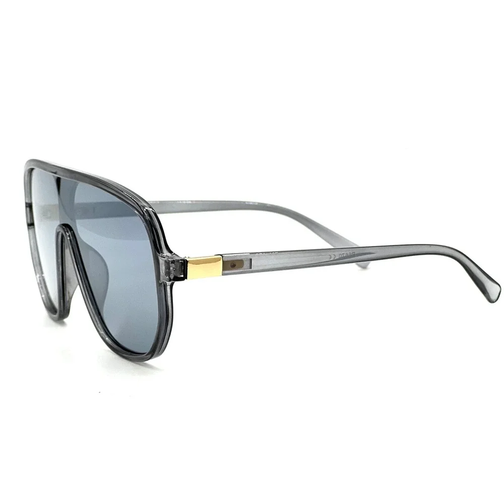 Oversize Shield Sunglasses Women Dark Tinted Lenses Luxury Celebrity Style Gafas